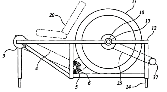 Figure 4. Basic schematic of the device described by US Patent #US6983948B2