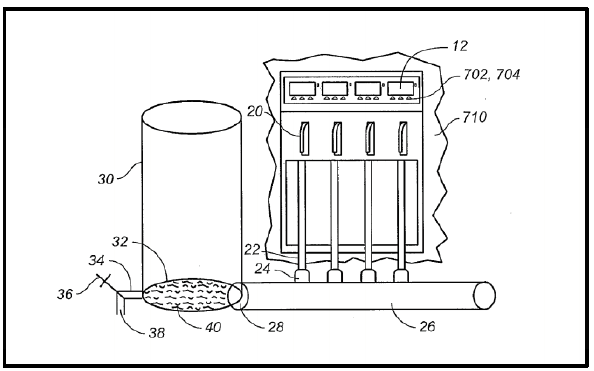 Figure 1: Patent #US20150336784 Schematic