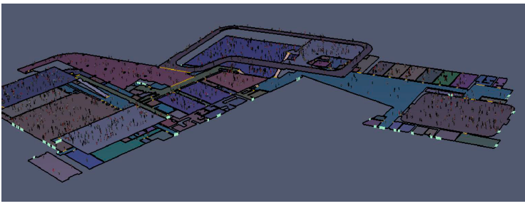 Figure 58. Pathfinder Layout of the Entire Building